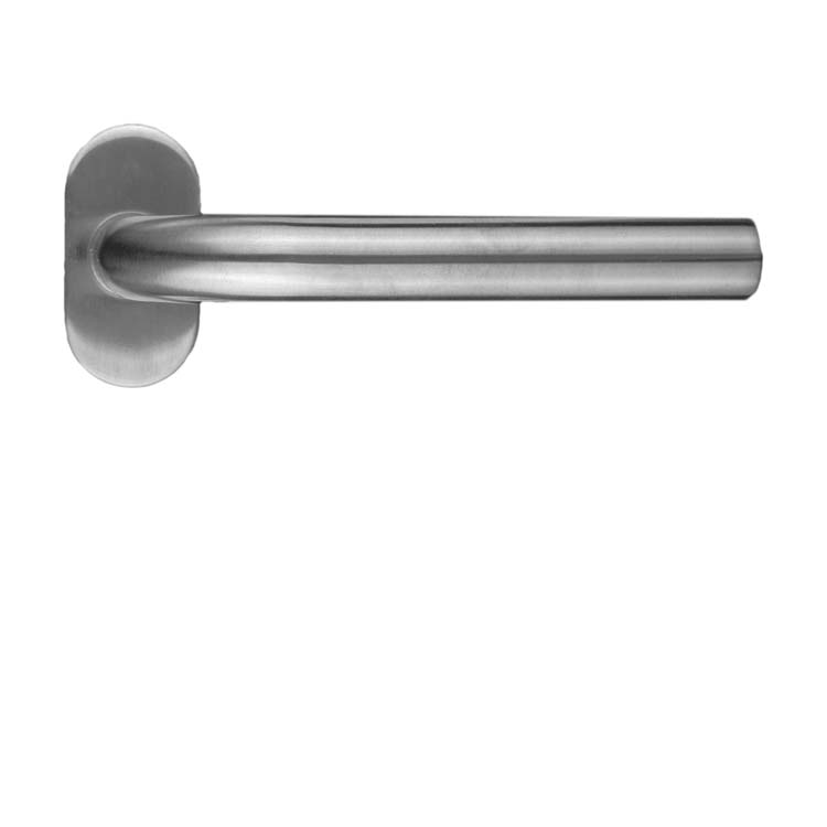 Poignée de porte prof lucera 19mm inox plus sans rosace