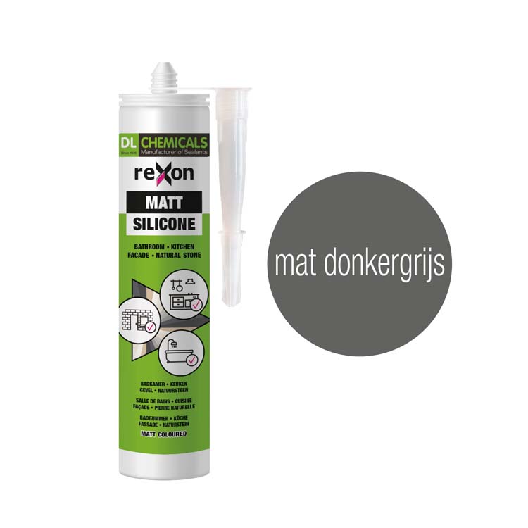 All-in 1 silicone 290ml mat donkergrijs