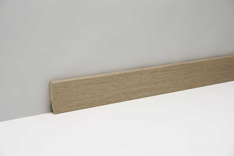 Socle MDF 19x58x2400mm chêne findlay