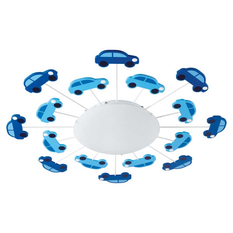 Eglo VIKI 1 -Lampe murale/plafonnier - E27 -60W - Bleu