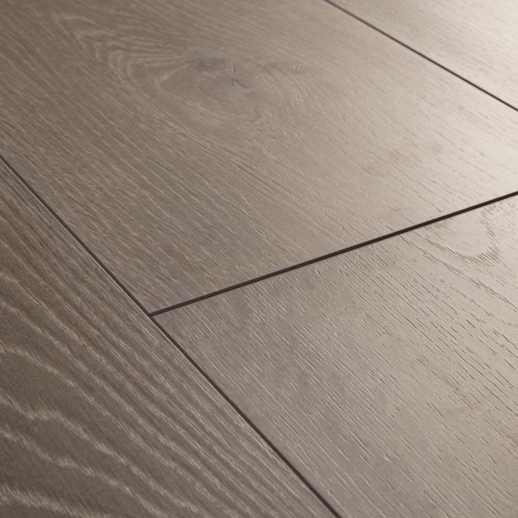 Sol stratifié Quick-step Largo 9,5mm - Chêne vieilli gris