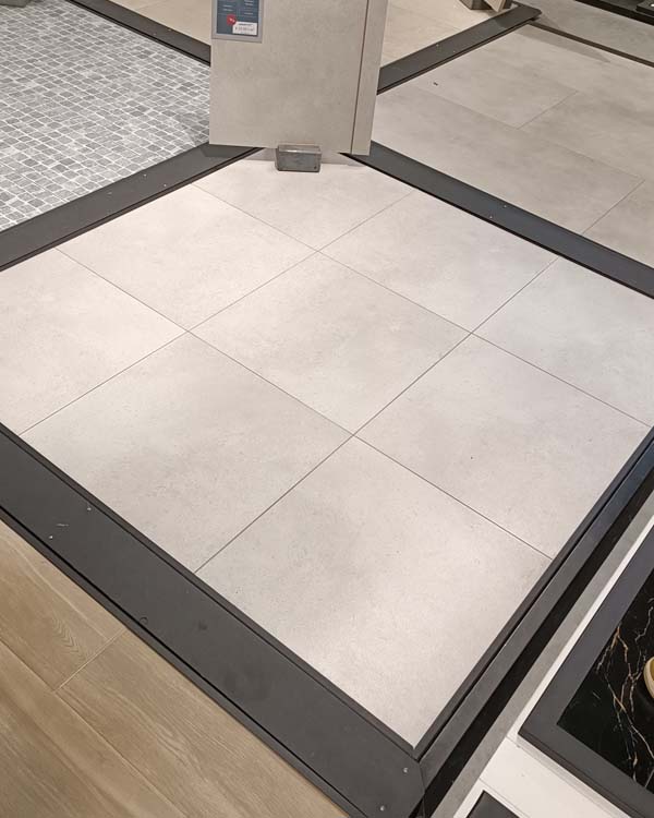 Carrelage Macy gris clair 60 x 60 cm