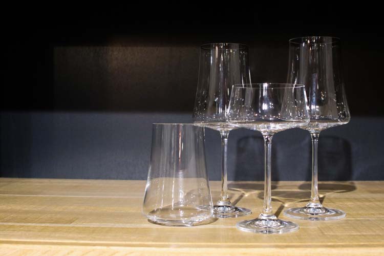 Champagneglas 29 cm coupe Muze set van 4 stuks