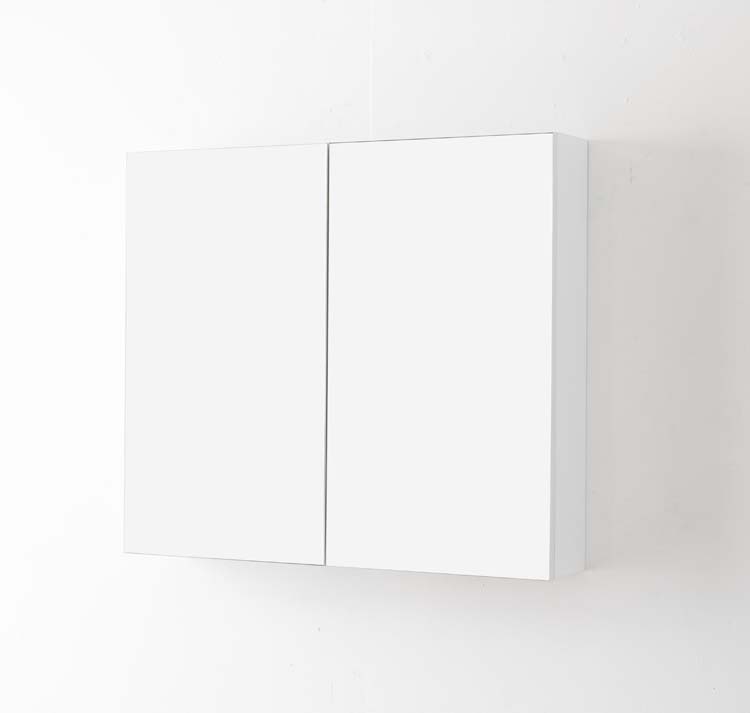 Spiegelkast Brava wit mat 2 deuren 800 mm