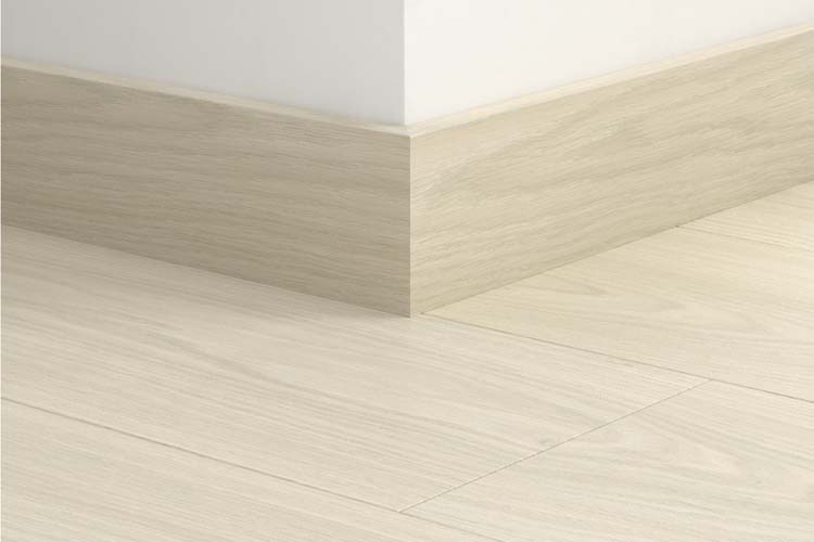 Plinthe parquet Quick-Step 14 x 77 x 2400 mm Misty grey oak