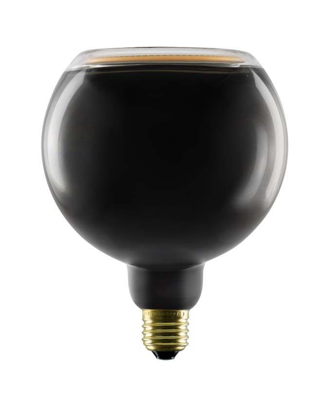 Lampe led  floating globe - Ø 12.5cm - noir - 4W - E27 - 240 lumen - 2200K