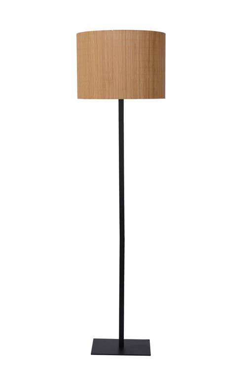 Lucide MAGIUS - Lampadaire - Ø 42 cm - 1xE27 - Bois clair