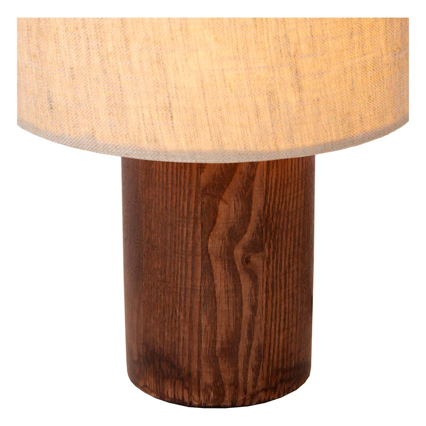 Lucide TACHINA - Lampe de table - 1xE14 - Naturel