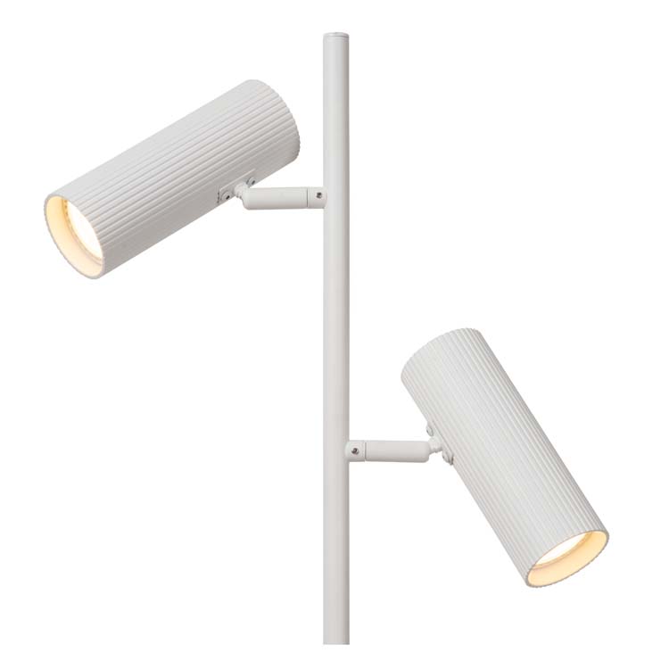 Lucide CLUBS - Lampadaire - 2xGU10 - Blanc