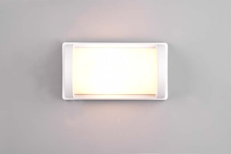 Lampe murale extérieur blanc E27 IP44