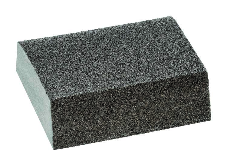 Eponge abrasive 100x70x25mm fin / bisauté