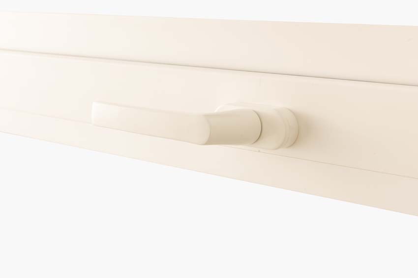 Châssis battant pvc Deceuninck Elegant Infinity blanc/bl B1000xH500 mm