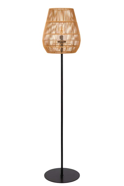 NERIDA - Lampadaire Extérieur - Ø 35 cm - 1xE27 - IP44 - Naturel