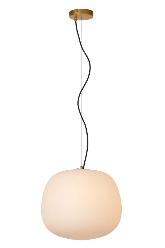 Lucide ELYSEE - Suspension - Ø 38 cm - 1xE27 - Opalin