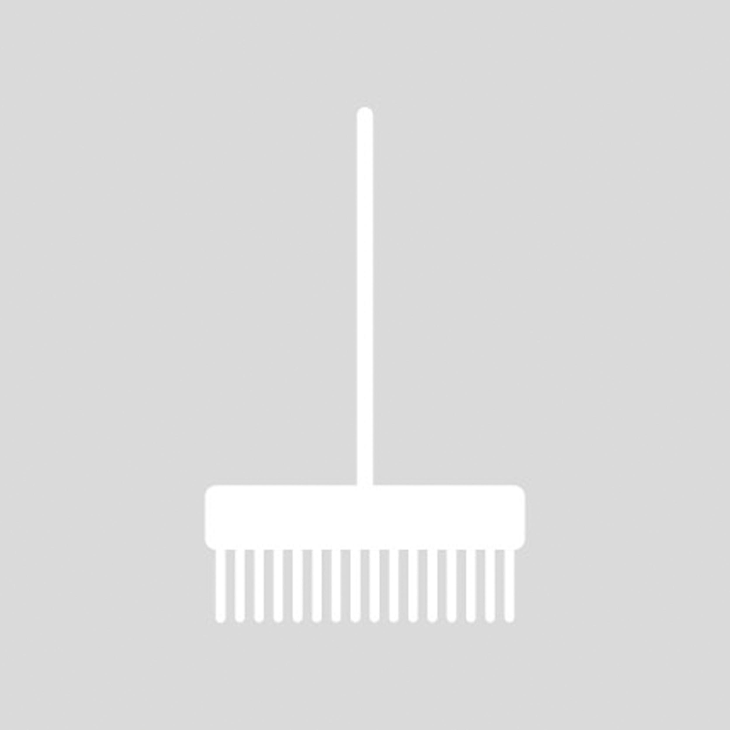 Verre carré picto brosse 198mm épaisseur 4mm