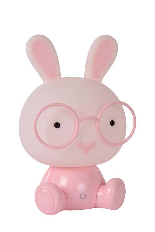 Lucide DODO Rabbit - Tafellamp Kinderkamer - Dimb. - 3 StepDim - Roze