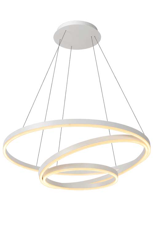 Lucide TRINITI - Suspension - LED Dim. - 1x32W 3000K - Blanc