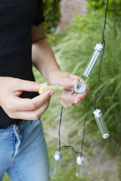 Solar lichtsnoer Como 14 lampen