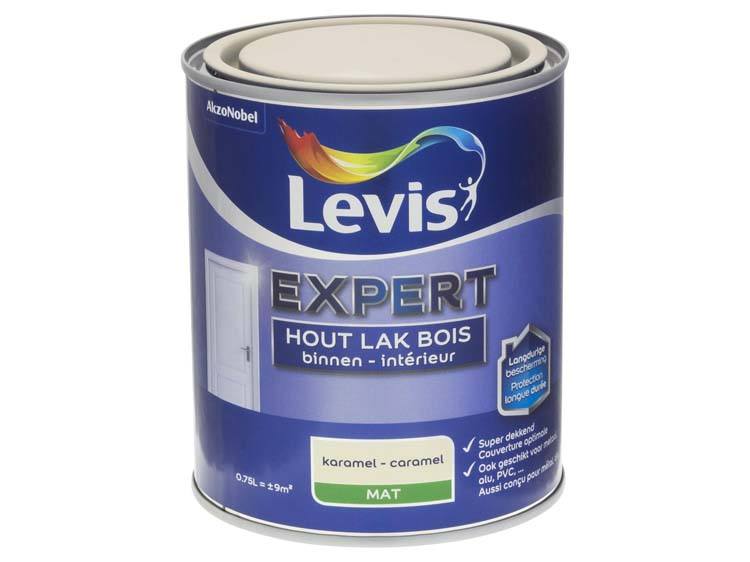 Levis Expert laque bois intérieur mat 0,75l caramel