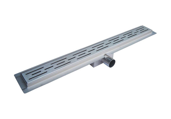 Douchegoot compleet 80cm - inox