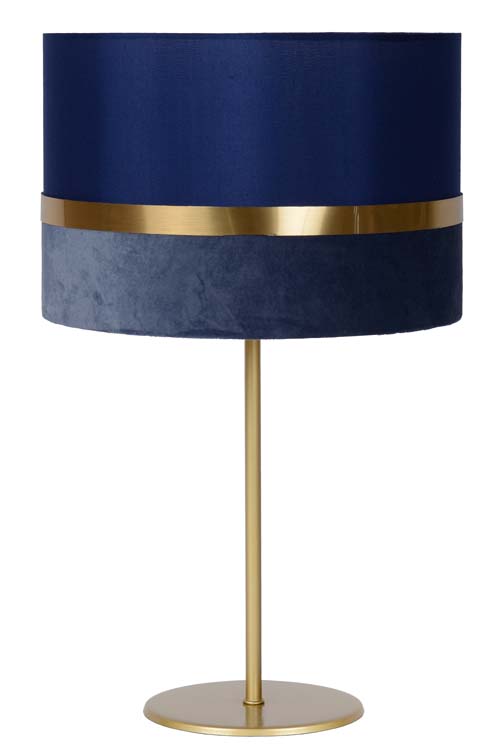 Lampe de table - Ø 30 cm - 1xE14 - Bleu