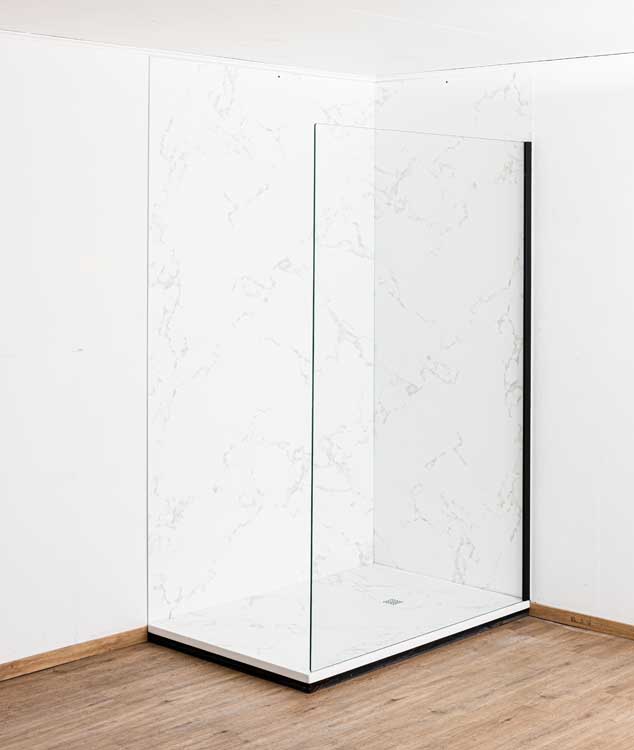 Receveur de douche Minimalism 120x90cm aspèct marbre
