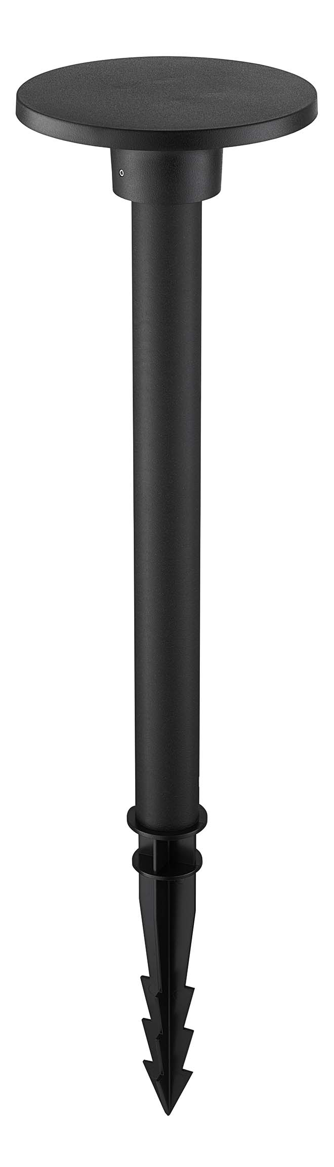 Eclairage extérieur Poteau noir 3000K 800 lumen IP54