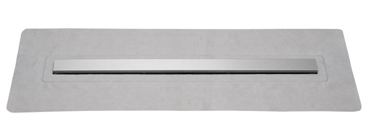 Caniveau de douche 80cm grill inox