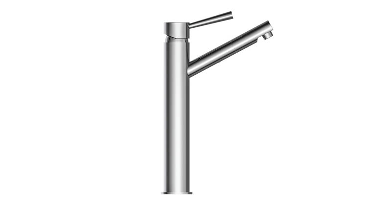 Robinet de lavabo augmenté Charlotte 32,10cm chrome