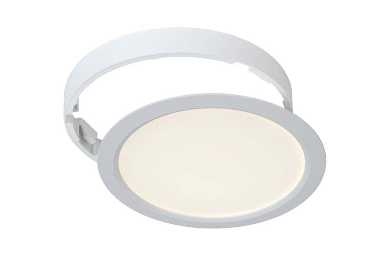 TENDO-LED - Plafonnière - Ø 22 cm - LED - 1x18W 3000K - Wit