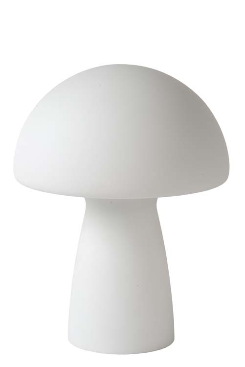 Lucide FUNGO - Lampe de table - 1xE27 - Opalin