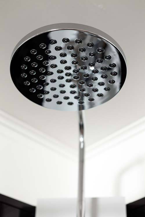 Cabine de douche Adam noir 100 x 100 x 215 cm