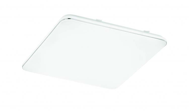 Plafonnier blanc LED 5100LM 49W 53x53cm carré