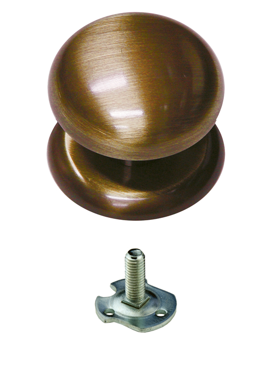 bouton de porte messina 805 bronze