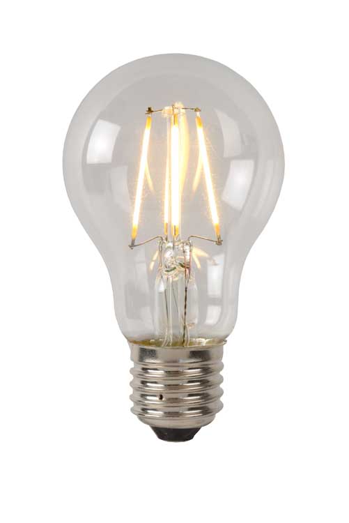 Lucide LED BULB - Filament lamp - Ø 6 cm - LED Dimb. - E27 - 1x5W 2700K - Transparant