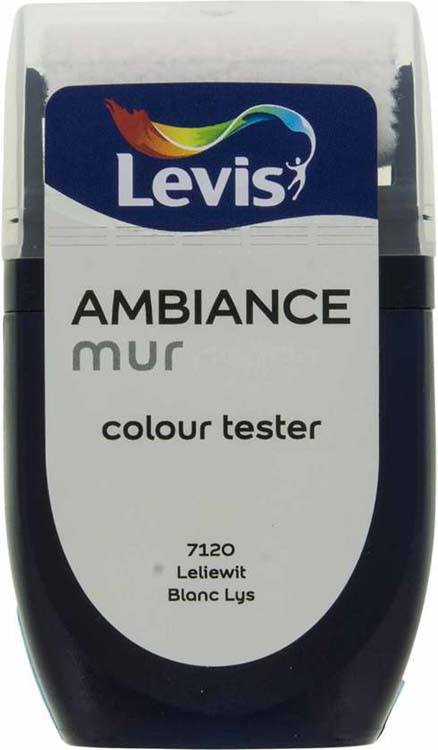 Levis Ambiance testeur peinture mat 30ml blanc lys