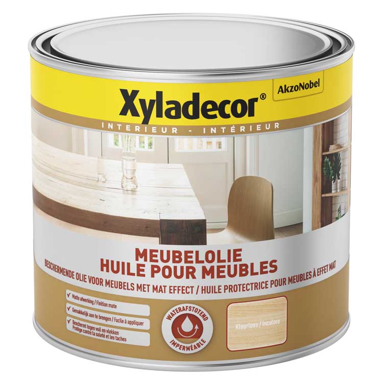 Xyladecor huile pour meubles incolore 500ml