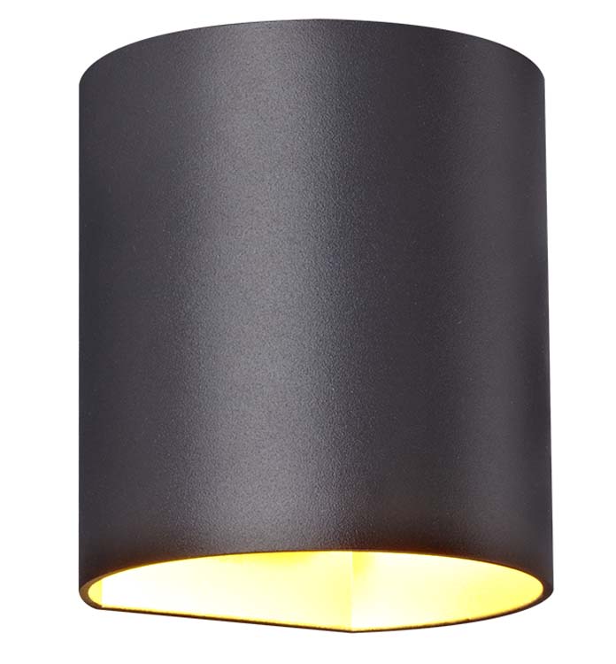 Wandlamp Zwart/Goud G9  MAX 40W IP20