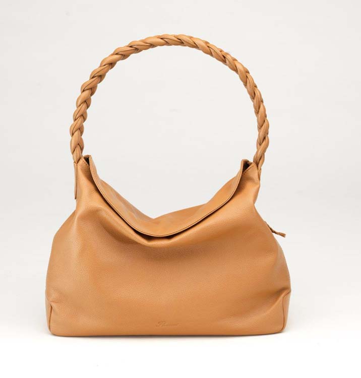 Saccoche Hobo Bag Flamant almond