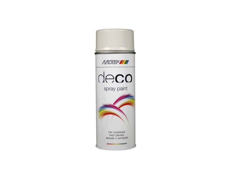 Motip Deco laque en spray brillant 0,4l gris clair