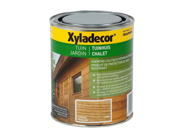 Xyladecor lasure bois chalet 0,75l chêne clair