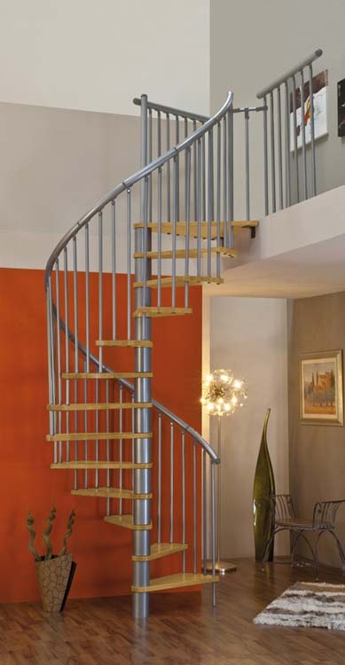 Escalier en colimaçon hêtre Merzig 120cm