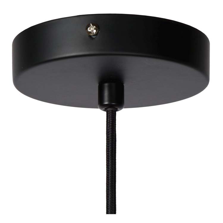 Lucide MAGALI - Hanglamp - Ø 56 cm - 1xE27 - Zwart