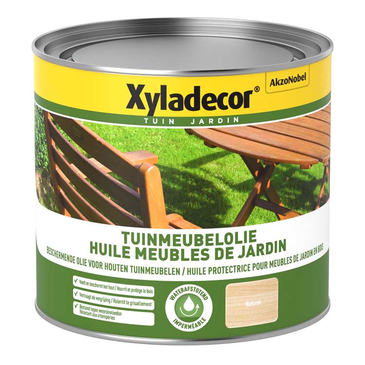 Xyladecor huile pour meubles de jardin naturel 500ml