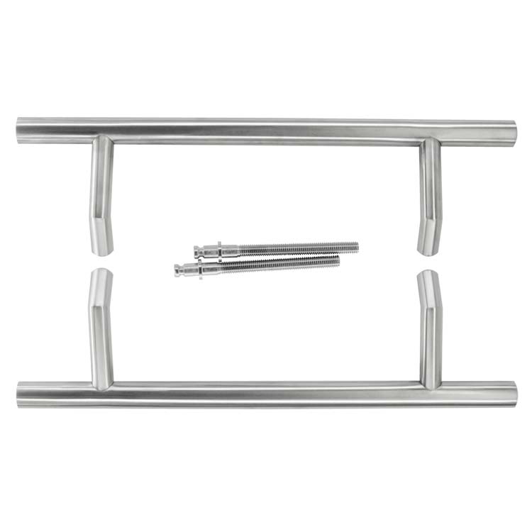 Tirant stcot 25/300/460 inox plus paire épaisseur porte>3cm