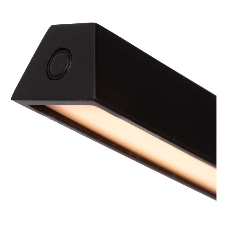 Lucide LAVALE - Lampe de table - LED Dim. - 1x3W 2700K - Noir