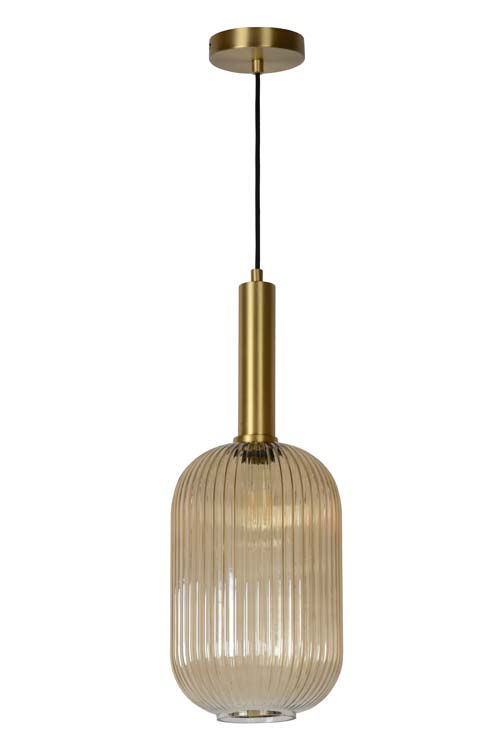 Lucide MALOTO - Suspension - Ø 20 cm - E27 - Ambre