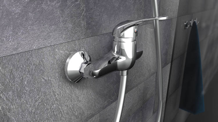 Robinet de douche Carlo chrome