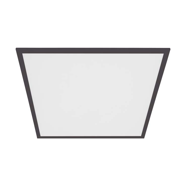 Plafonnier vierkant alu zwart LED 32.5W 4150LM IP20