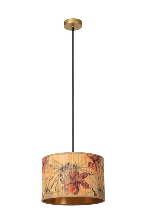 Lucide TANSELLE - Suspension - Ø 30 cm - 1xE27 - Multicolor